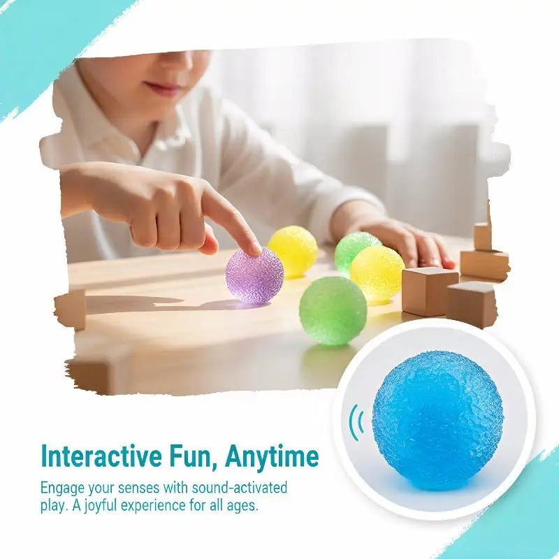Slushie Squeeze Ball Crunchy Crackling Toy!