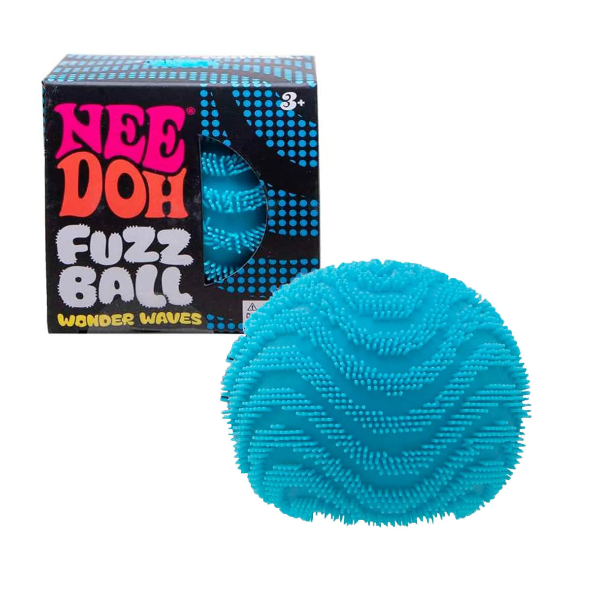 NeeDoh Fuzz Ball Wonder Waves Sensory Squeeze Toy!