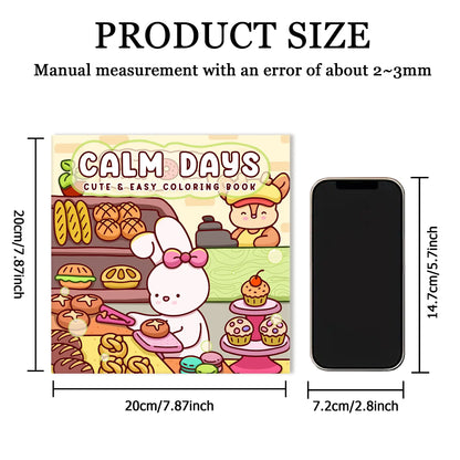 CALM DAYS: Bold-easy Patterns Coloring Books!