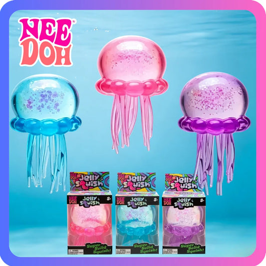 NeeDoh Jellyfish Squishy Blind Box Soft Squeeze Toy!