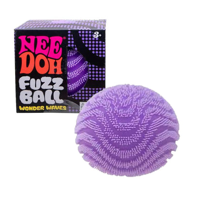 NeeDoh Fuzz Ball Wonder Waves Sensory Squeeze Toy!