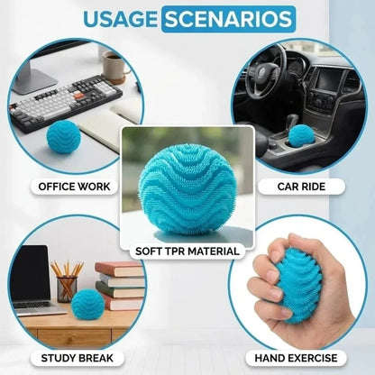 NeeDoh Fuzz Ball Wonder Waves Sensory Squeeze Toy!