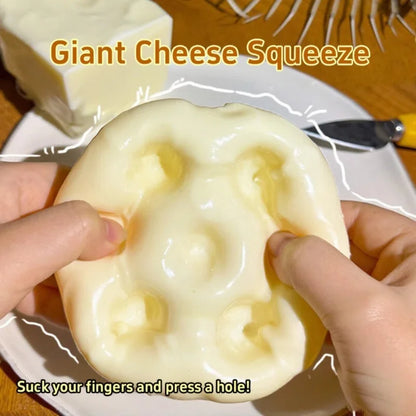 Taba Jumbo Squishy Cheese Cube Toys!
