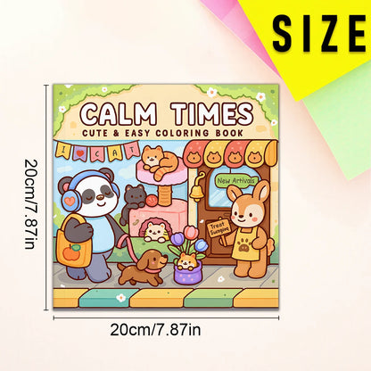 COZY HOME: Multiple Wonderful Kawaii Style Coloring Books Cute for Drawing!