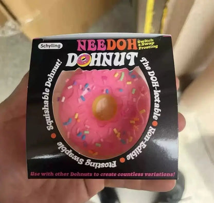 NeeDoh Jelly Donut Squeeze Toy In Multiple Colors!