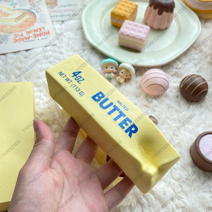 Super Big Squishy Slow Rising Butter Stick Fidget Toy!
