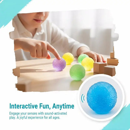 Slushie Squeeze Ball Crunchy Crackling Toy!