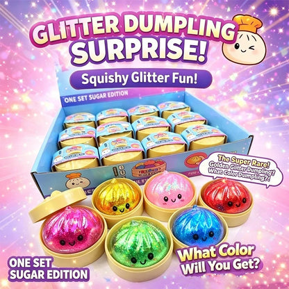 Glitter Dumpling in 6 colorful styles!