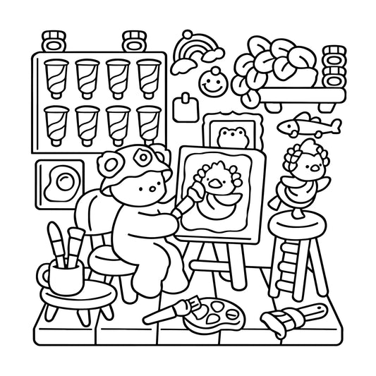 CALM DAYS: Bold-easy Patterns Coloring Books!