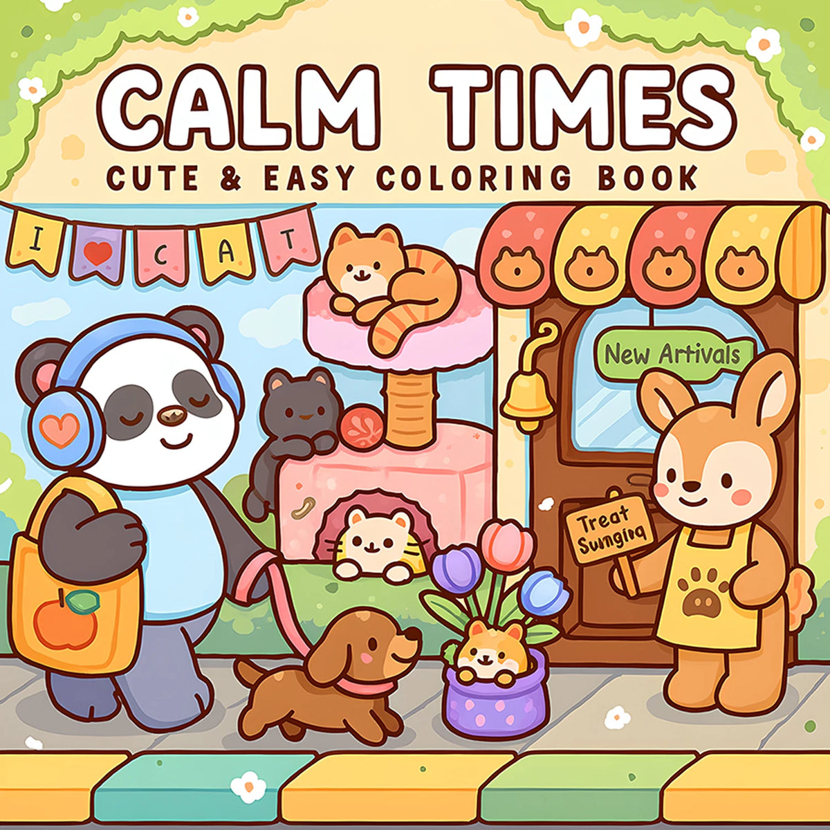COZY HOME: Multiple Wonderful Kawaii Style Coloring Books Cute for Drawing!
