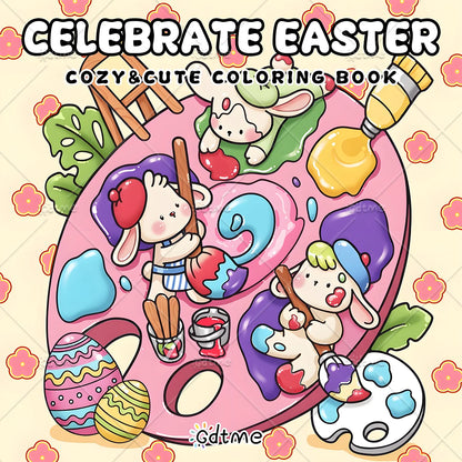 COZY HOME: Multiple Wonderful Kawaii Style Coloring Books Cute for Drawing!