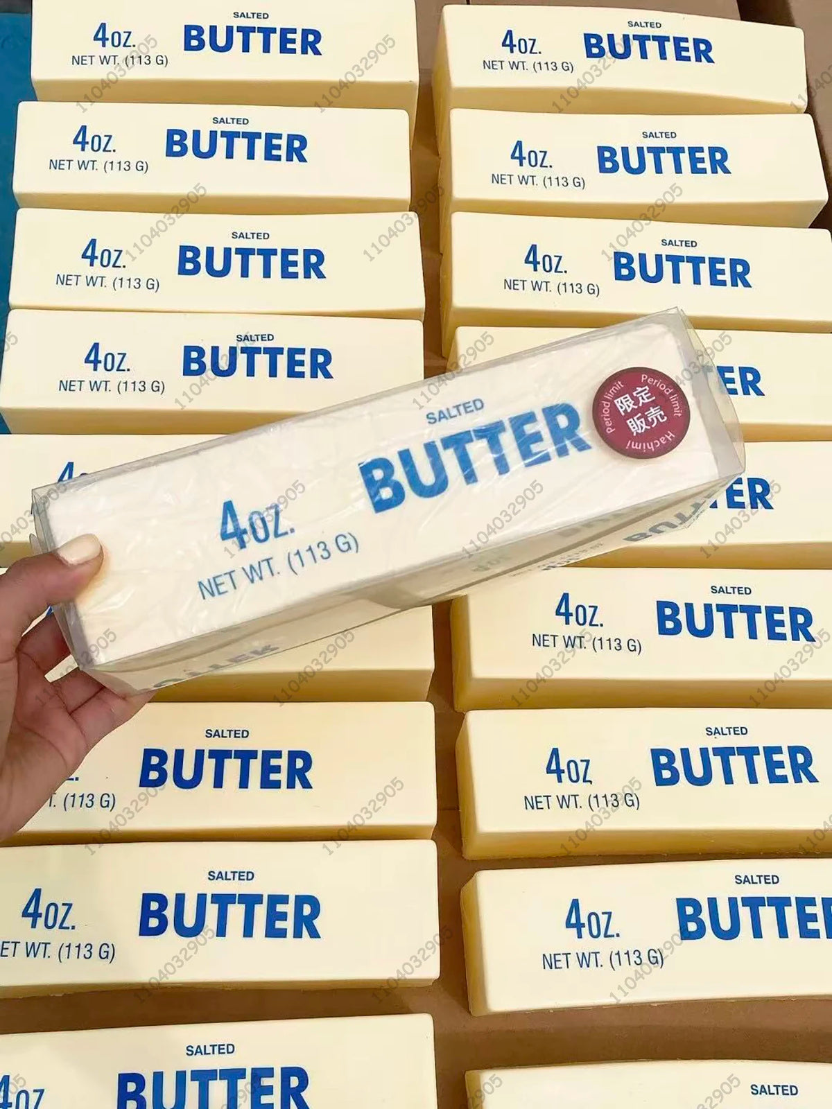 Super Big Squishy Slow Rising Butter Stick Fidget Toy!