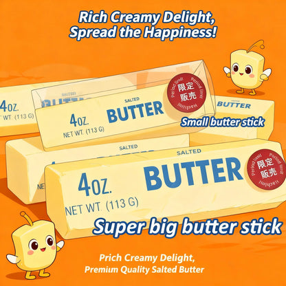 Super Big Squishy Slow Rising Butter Stick Fidget Toy!
