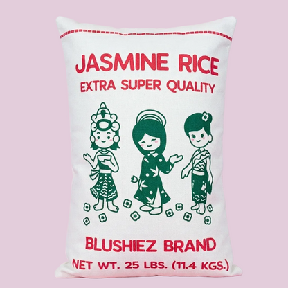 Jasmine Rice Decorative Throw Pillow