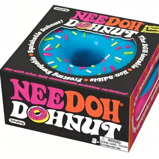 NeeDoh Jelly Donut Squeeze Toy In Multiple Colors!
