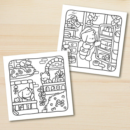 CALM DAYS: Bold-easy Patterns Coloring Books!