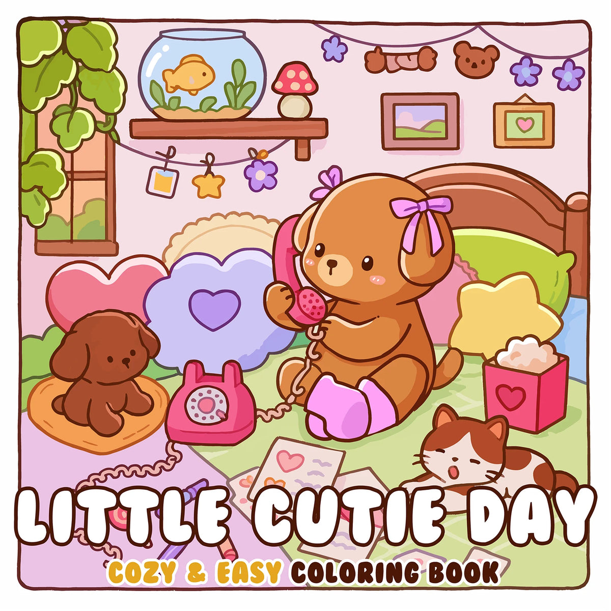 COZY HOME: Multiple Wonderful Kawaii Style Coloring Books Cute for Drawing!