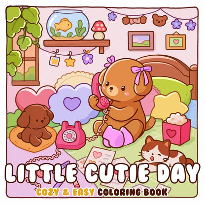 COZY HOME: Multiple Wonderful Kawaii Style Coloring Books Cute for Drawing!