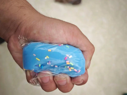 NeeDoh Jelly Donut Squeeze Toy In Multiple Colors!