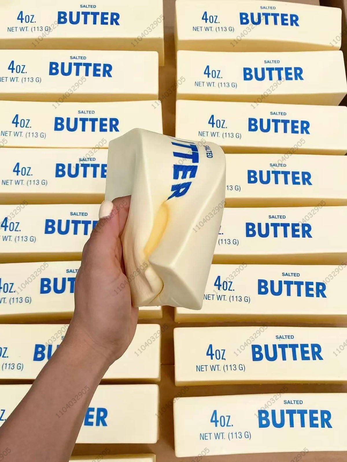 Super Big Squishy Slow Rising Butter Stick Fidget Toy!