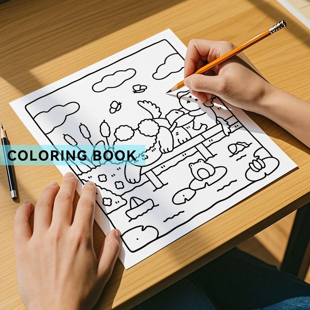 COZY CUTIES Cute & Comfy Coloring Book!