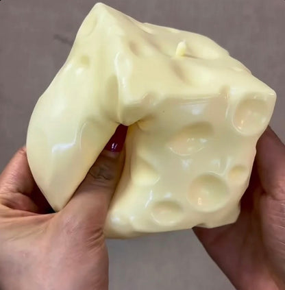 Taba Jumbo Squishy Cheese Cube Toys!