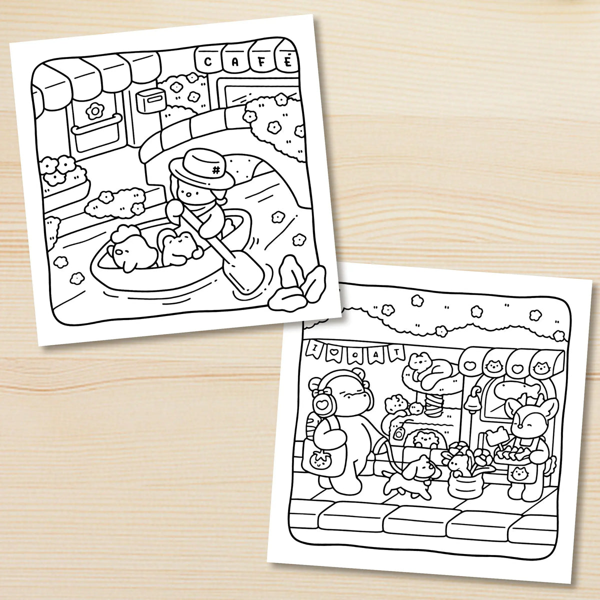 CALM DAYS: Bold-easy Patterns Coloring Books!