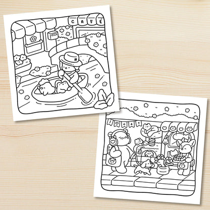 CALM DAYS: Bold-easy Patterns Coloring Books!