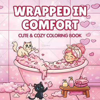 COZY HOME: Multiple Wonderful Kawaii Style Coloring Books Cute for Drawing!