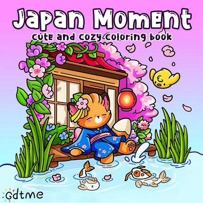 COZY HOME: Multiple Wonderful Kawaii Style Coloring Books Cute for Drawing!
