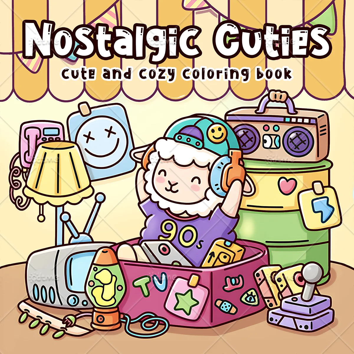 COZY HOME: Multiple Wonderful Kawaii Style Coloring Books Cute for Drawing!
