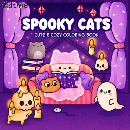 COZY HOME: Multiple Wonderful Kawaii Style Coloring Books Cute for Drawing!