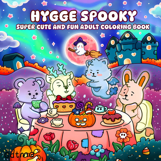 COZY HOME: Multiple Wonderful Kawaii Style Coloring Books Cute for Drawing!