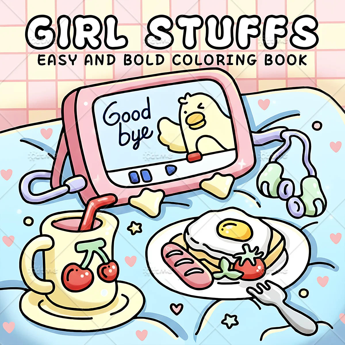 COZY HOME: Multiple Wonderful Kawaii Style Coloring Books Cute for Drawing!