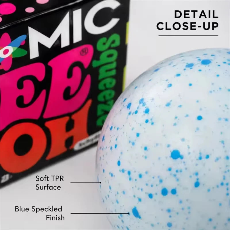 Needoh Snow Ball Crunch Squeeze Toy!!